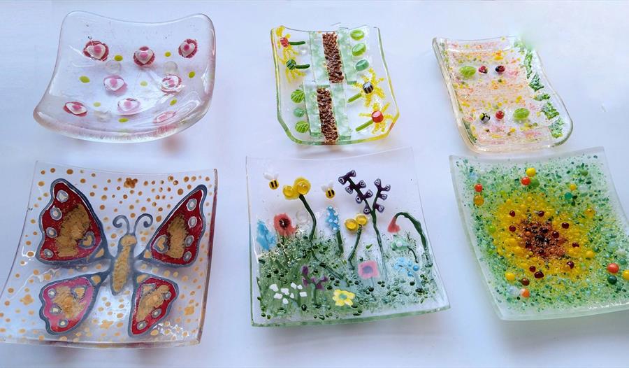 Fused Glass Dish Class