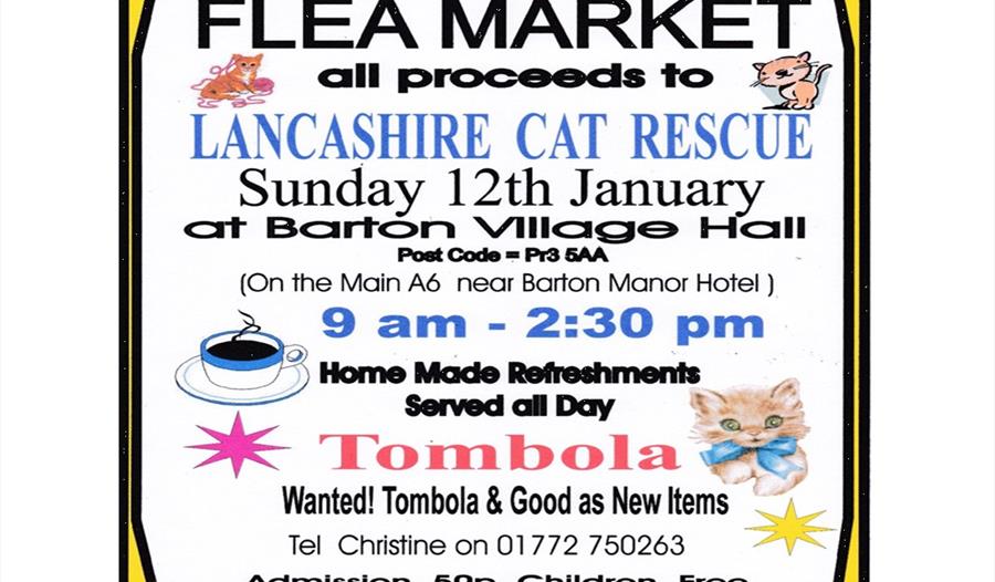 Lancashire Cat Rescue Flea Market