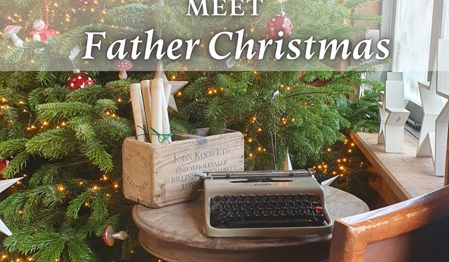 Meet Father Christmas at Holden Clough Nurseries