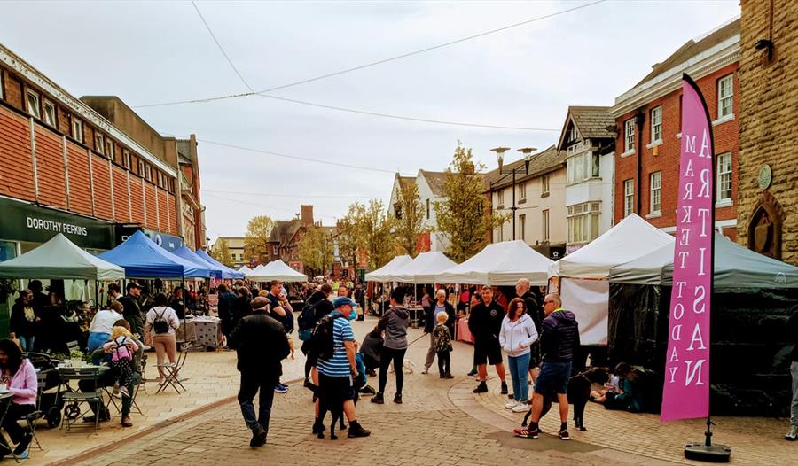 Ormskirk Artisan Market 2022 Farmers Market in Lancashire, Lancashire