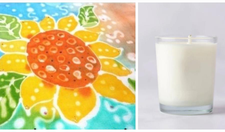 Soy Wax Batik Class (candle)