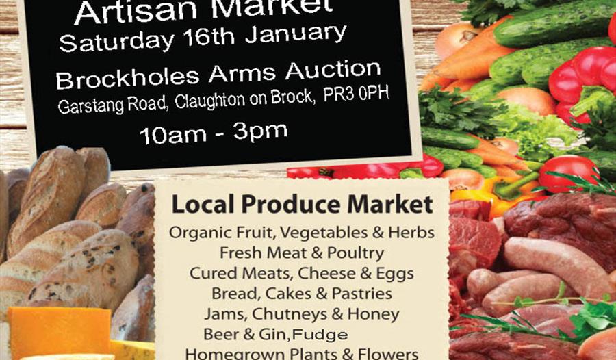 Market promotional poster