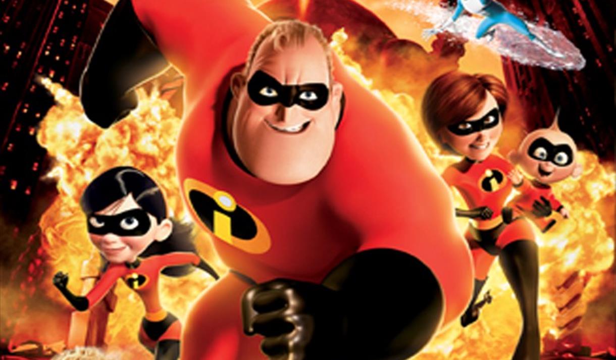Drive- In Movie Experience -The Incredibles