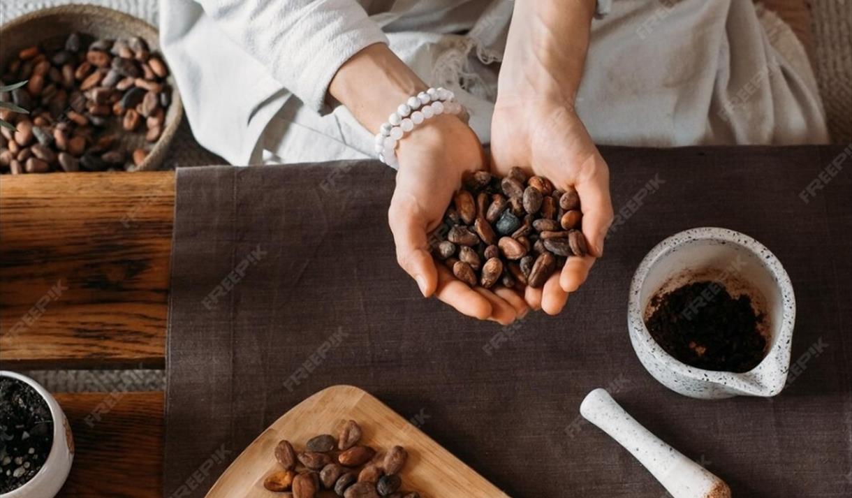 Introduction to Healing with Cacao & Manifestation Mood Board Workshop