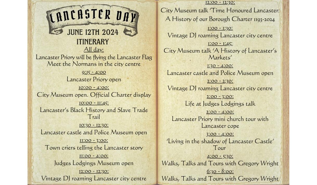 Lancaster Day Celebrations