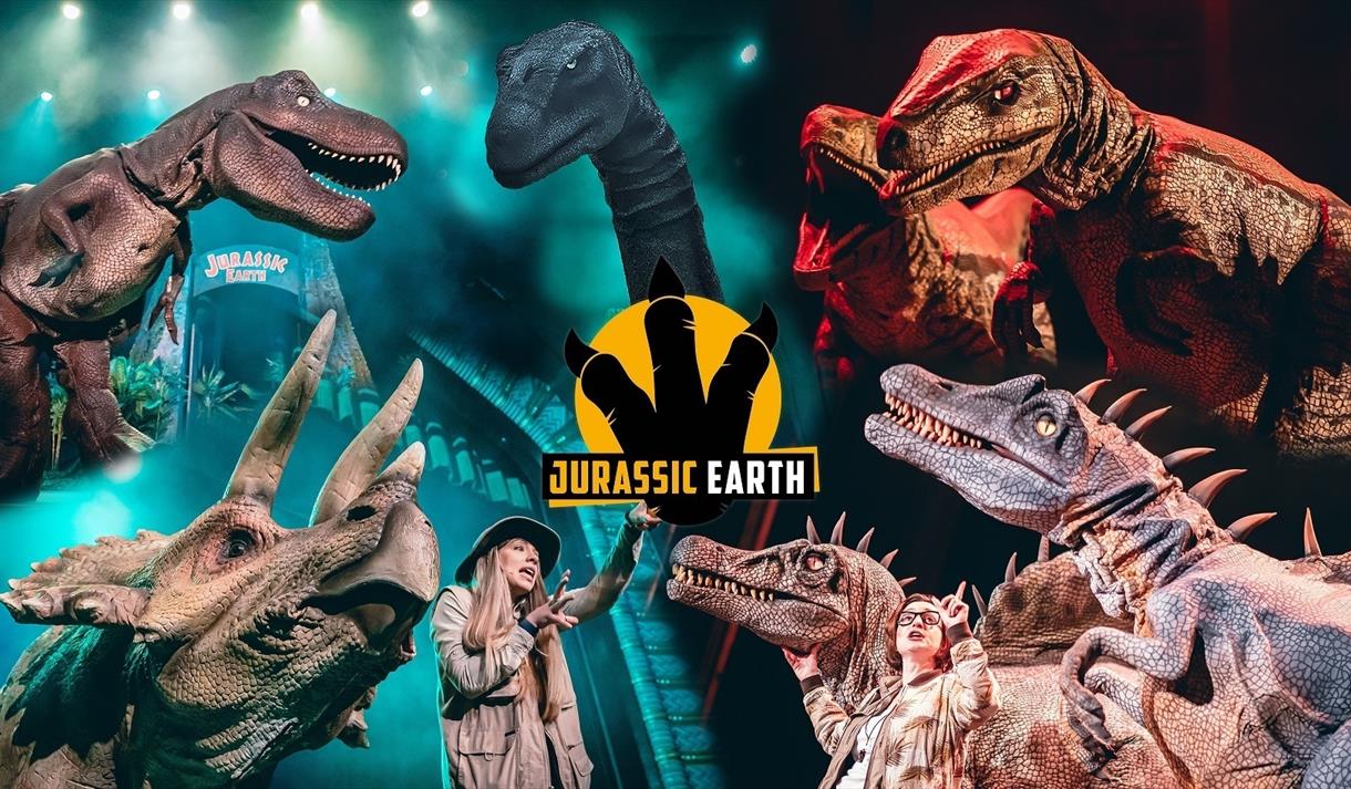 Jurassic Earth Dinosaur Theatre Show - Blackpool Opera House Winter Gardens -Sunday 4th September 22