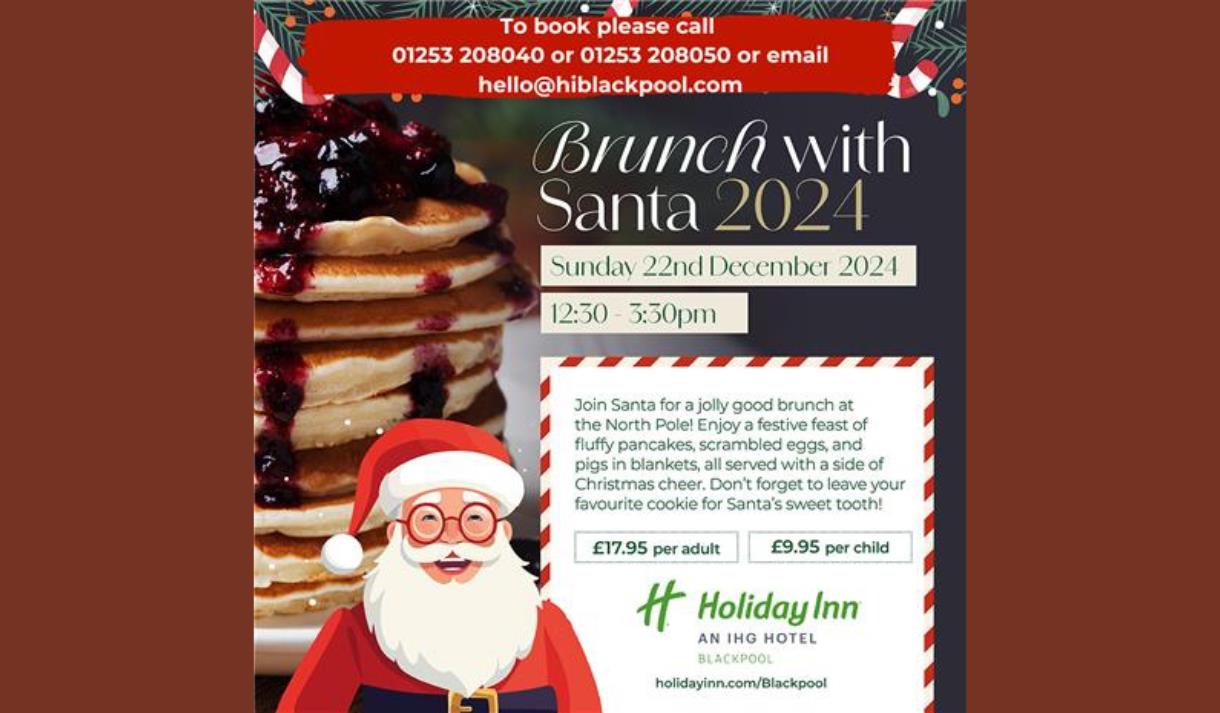 Brunch with Santa at Holiday Inn Blackpool