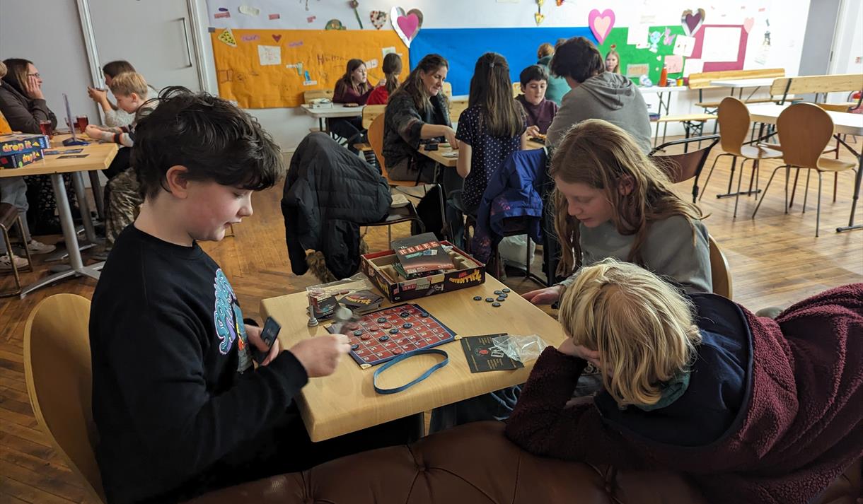 Family Board Game Day at Horse + Bamboo