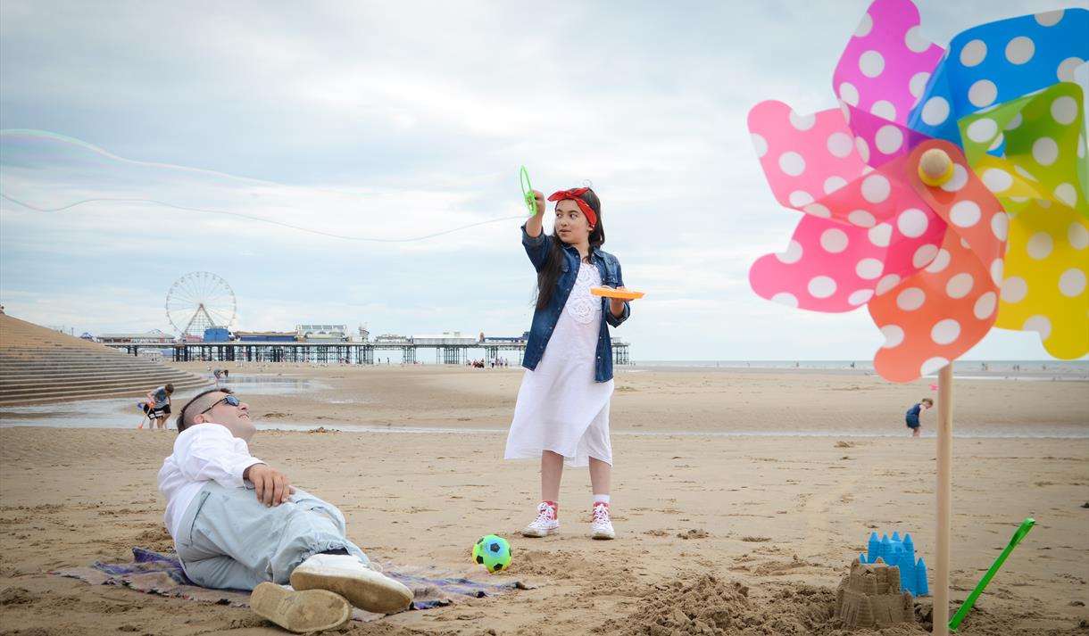 Showtown's seaside fun day