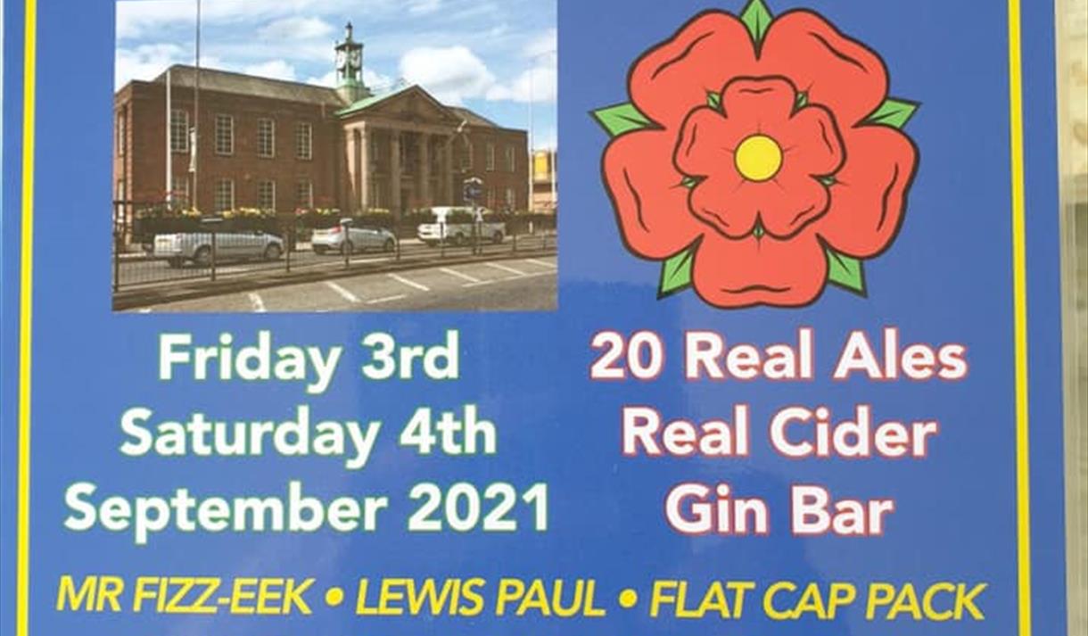 Padiham Town Hall Pride of Lancashire Beer Festival