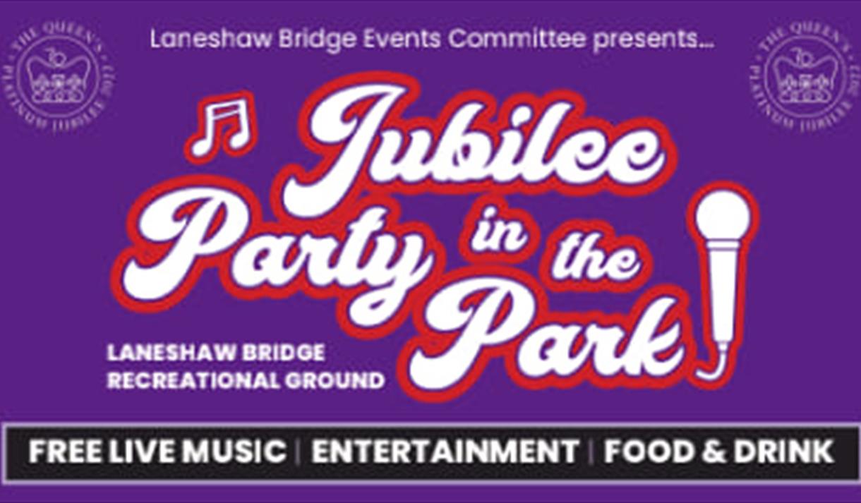 Laneshaw Bridge Jubilee Party in the Park with The Alma Inn