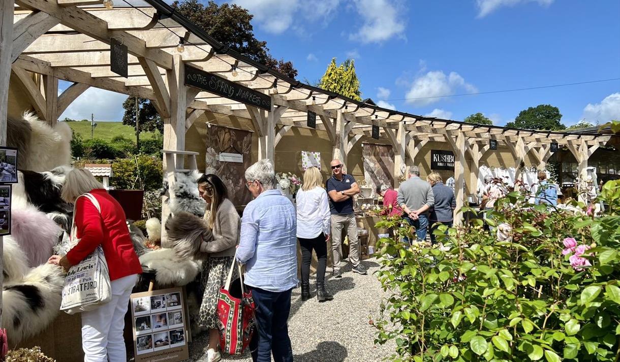 Tulip Spring Artisan Market at Holden Clough Nursery