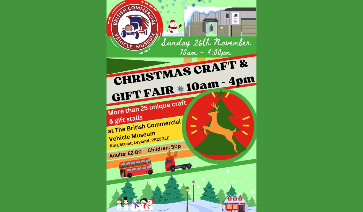 Christmas Craft and Gift Fair at British Commercial Vehicle Museum