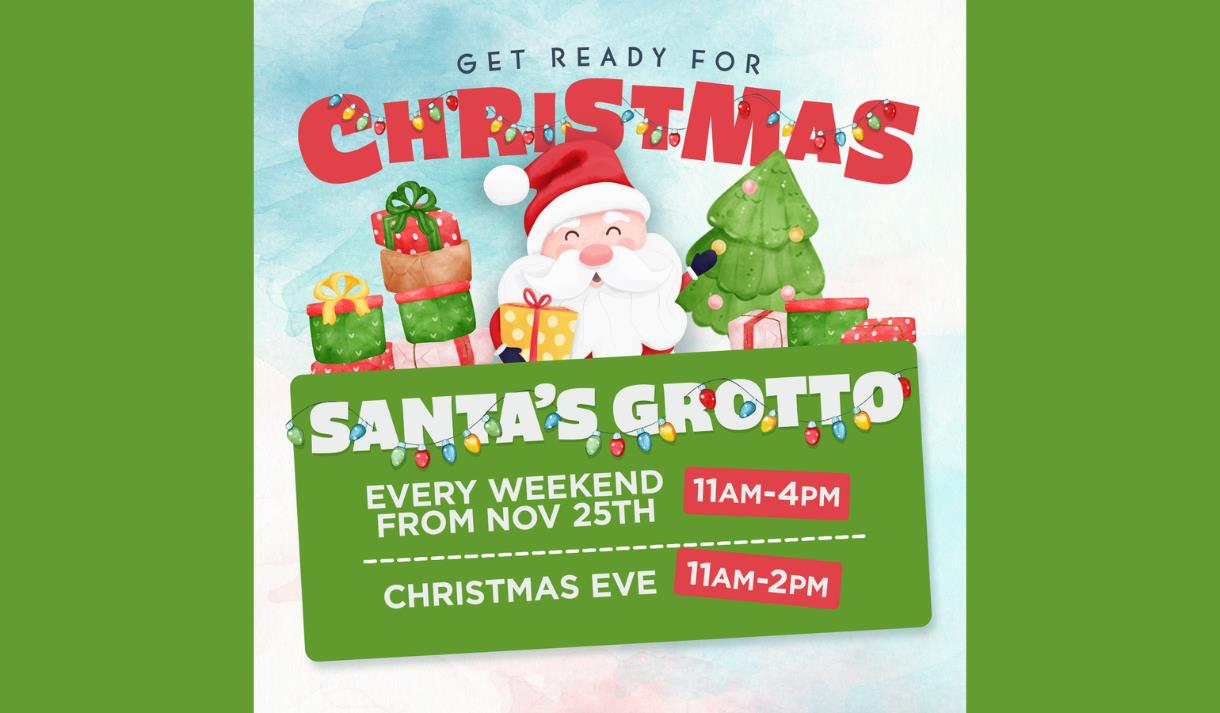 Meet Santa in his Magical Grotto