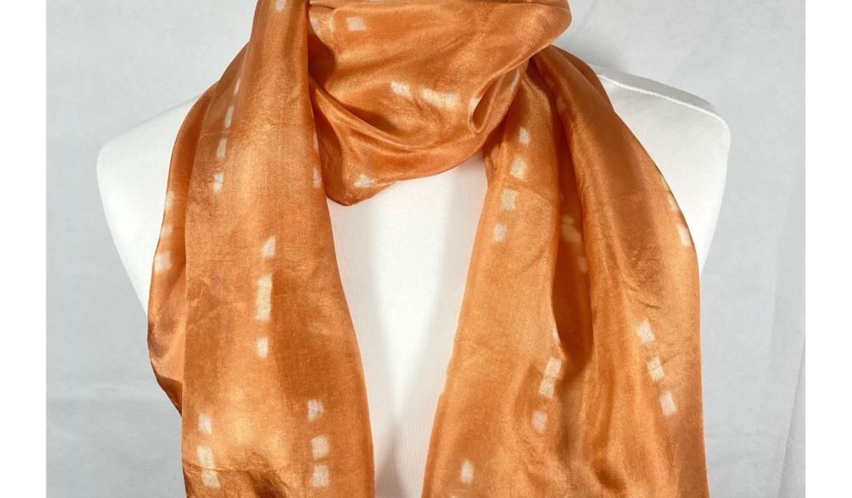 Festive Crafts: Silk Scarf and Tote Bag Decorating