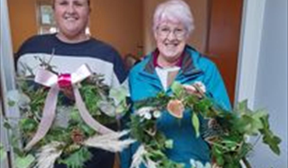 Christmas Wreath Making Workshop with Afternoon Tea