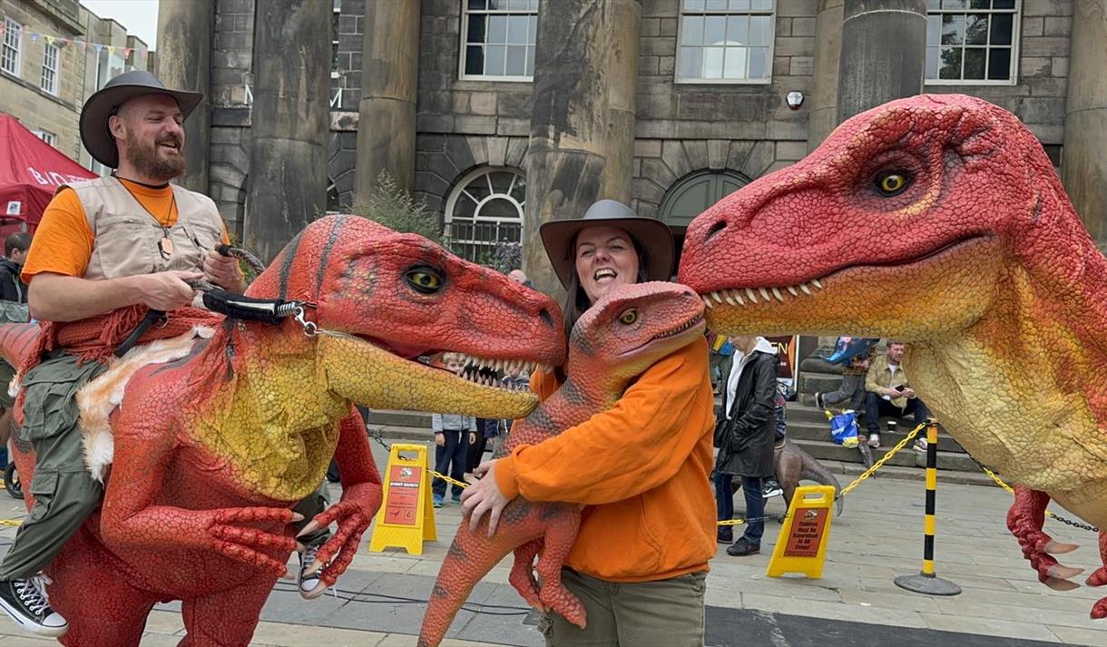 Free Live Dinosaur Show at Fishergate Shopping Centre