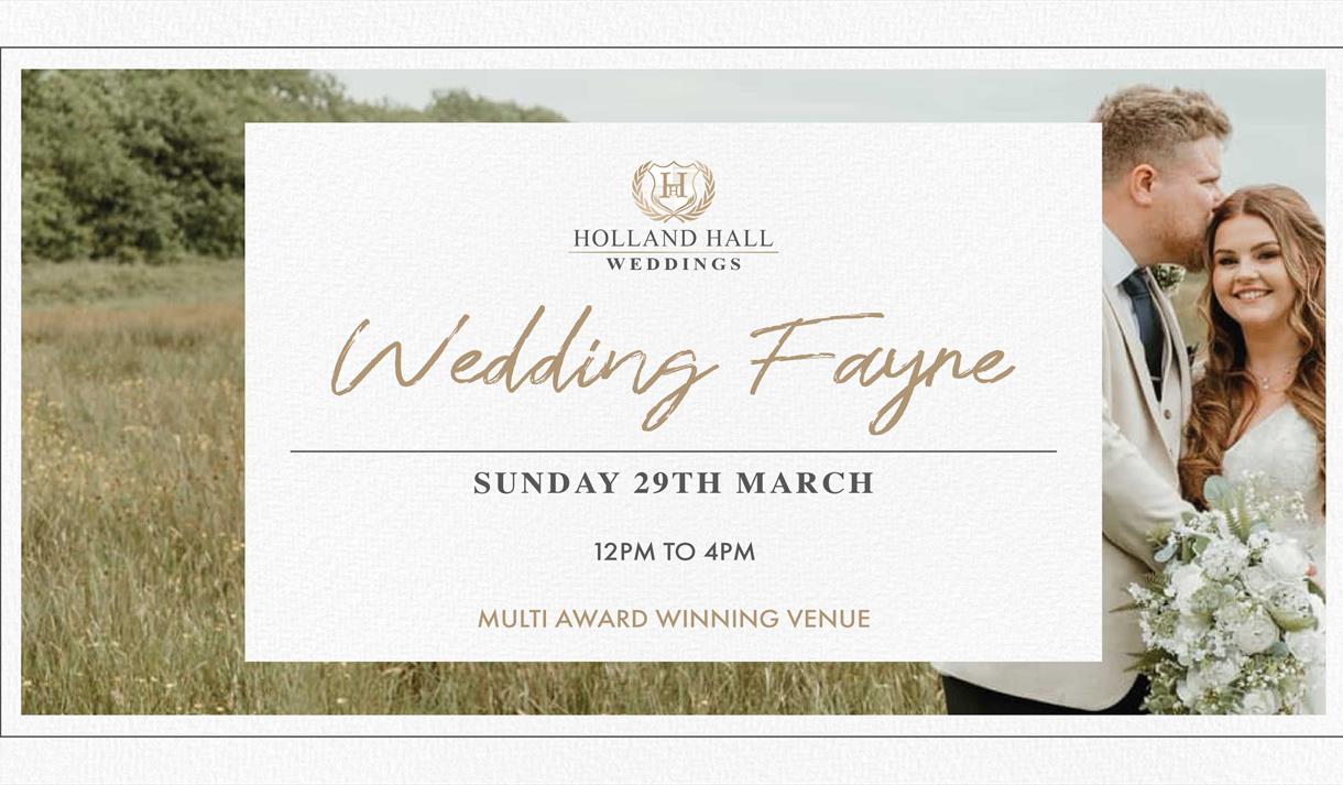 Wedding Fayre at Holland Hall