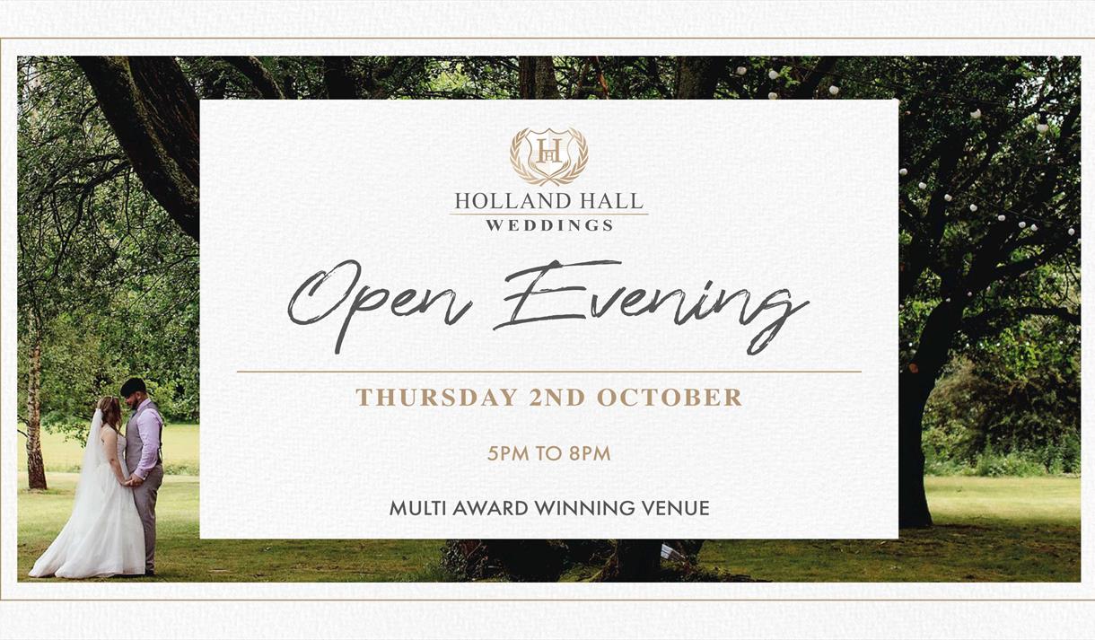 October Open Evening at Holland Hall
