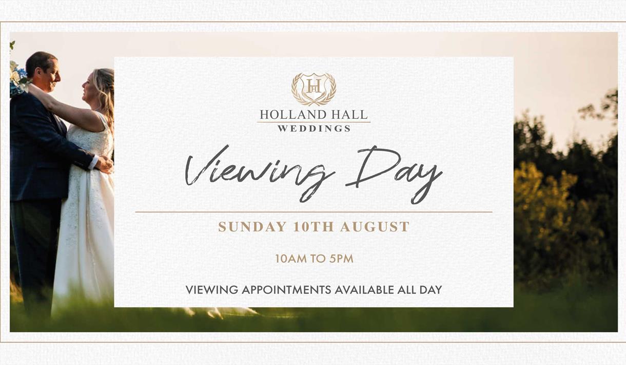 Wedding Viewing Day at Holland Hall