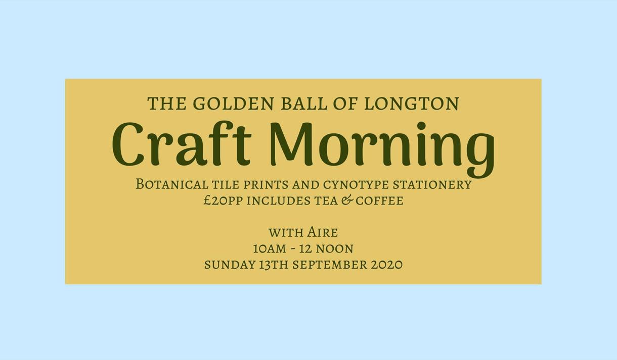 Botanical tile prints and cynotype stationery workshop