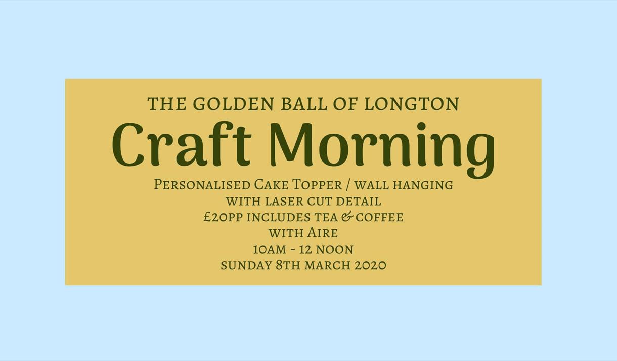 Personalised Cake Topper and Wall Hanging Workshop