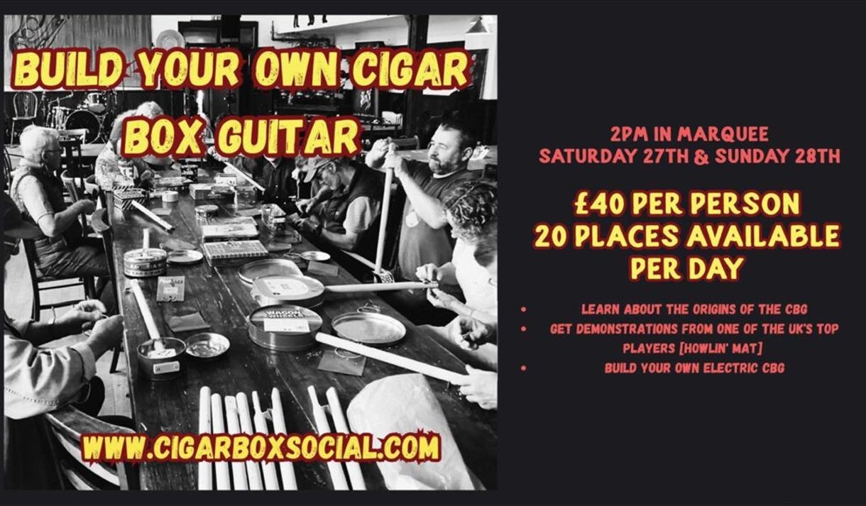 Howlin Mat – Build Your Own Cigar Box Guitar