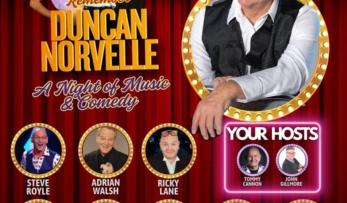 Remembering Duncan Norvelle- A night of Music and Comedy