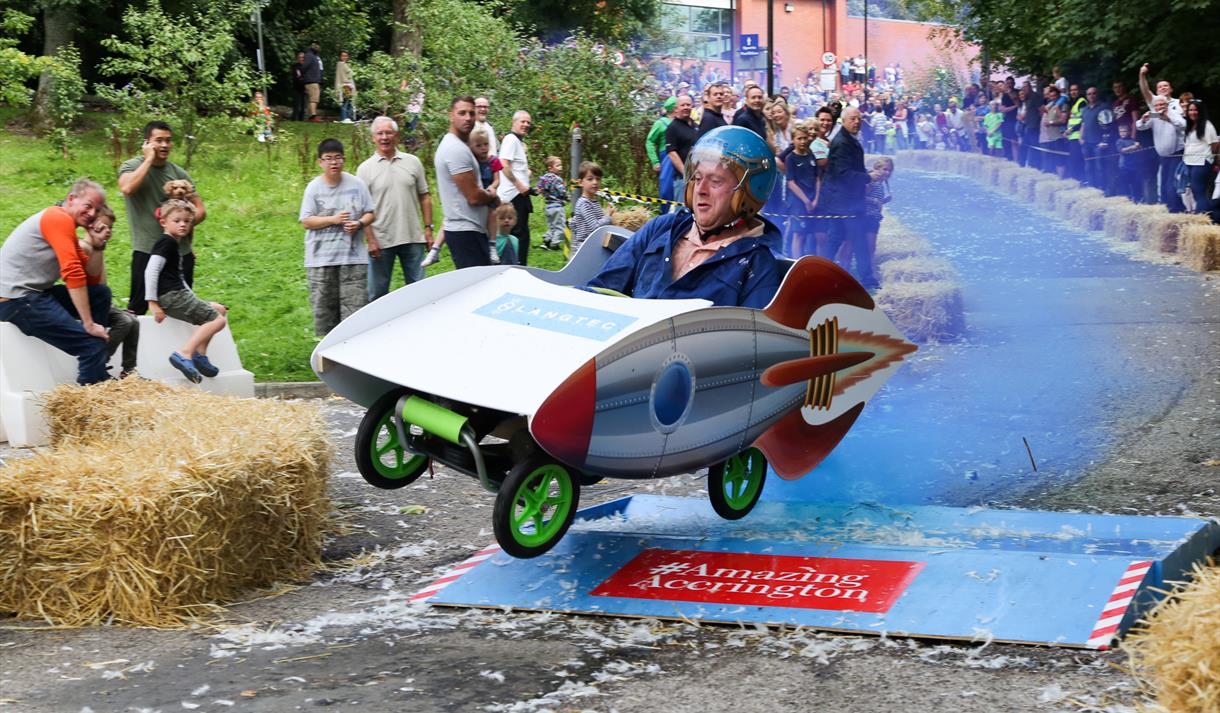 #AmazingAccrington Soapbox Challenge
