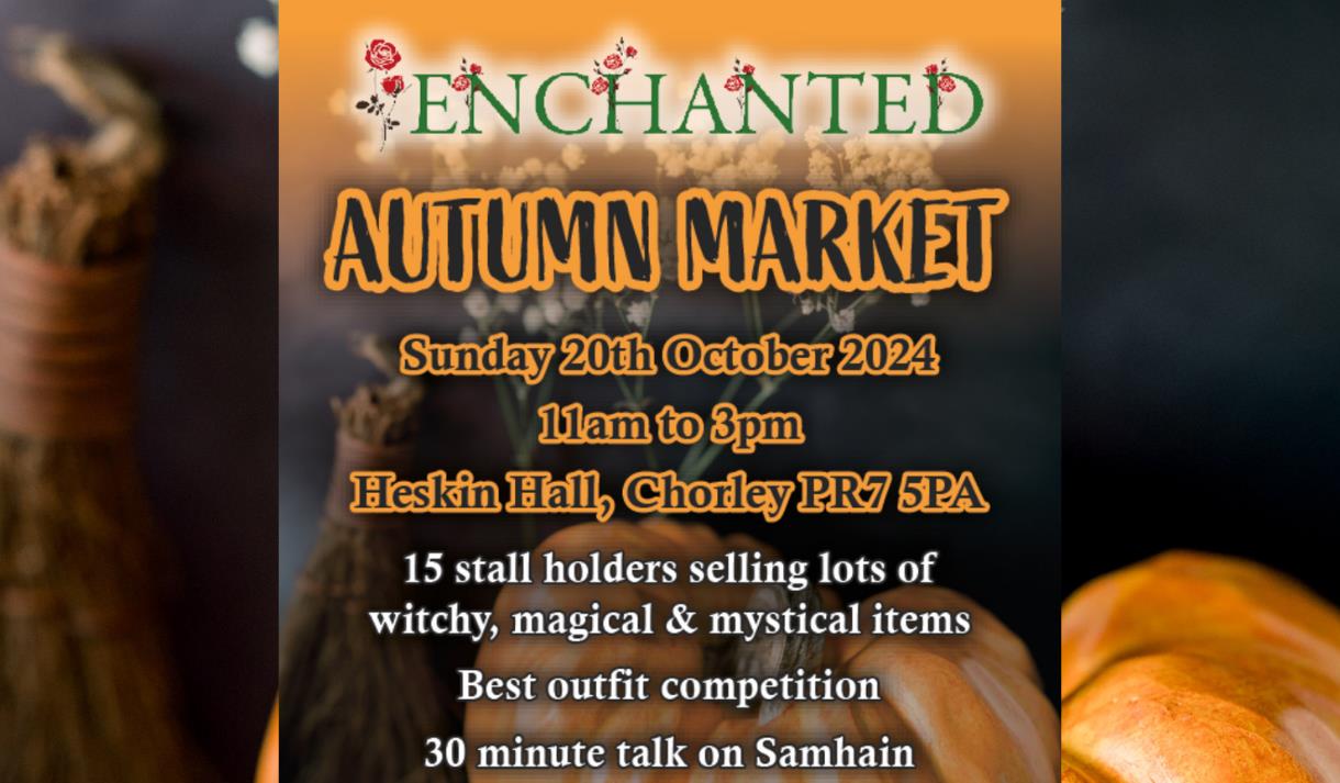 Enchanted Autumn Market at Heskin Hall