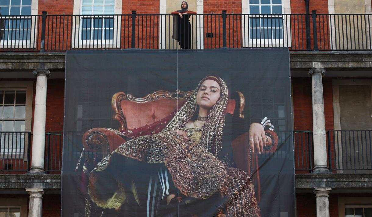 Azraa Motala banner close up