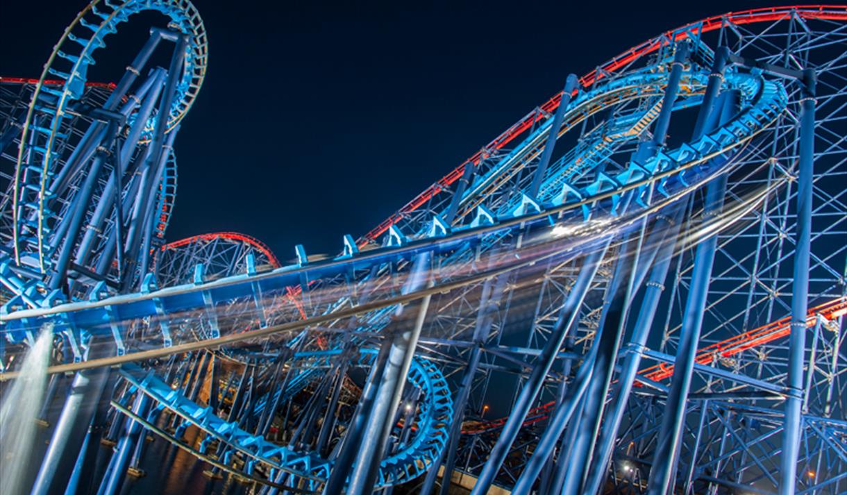 Pleasure beach at Night