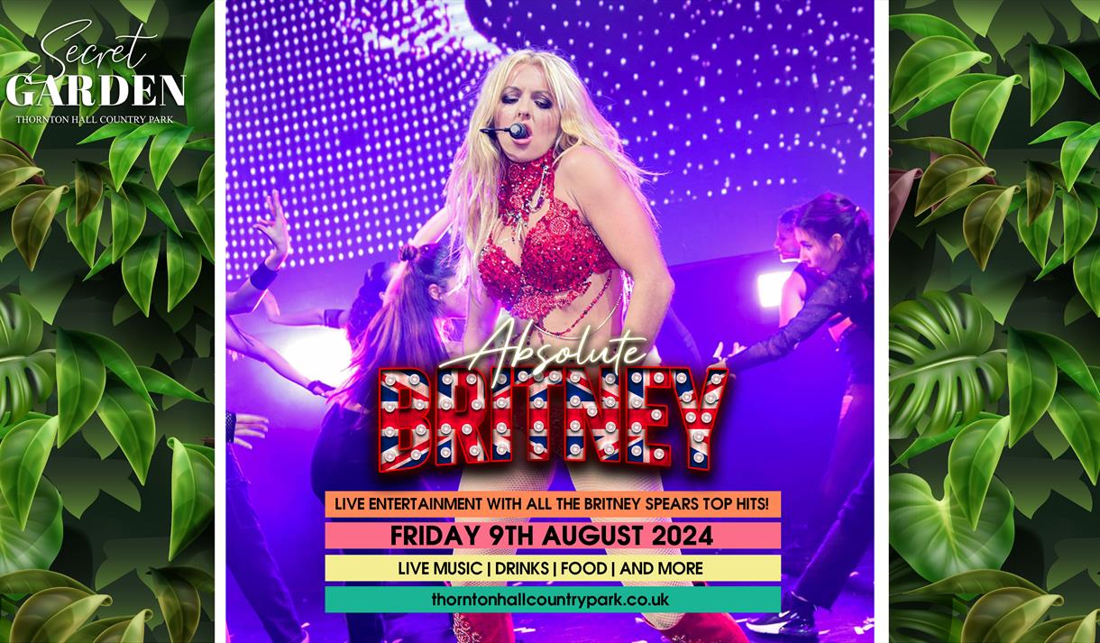 Britney Spears Tribute (18+) at Thornton Hall Country Park
