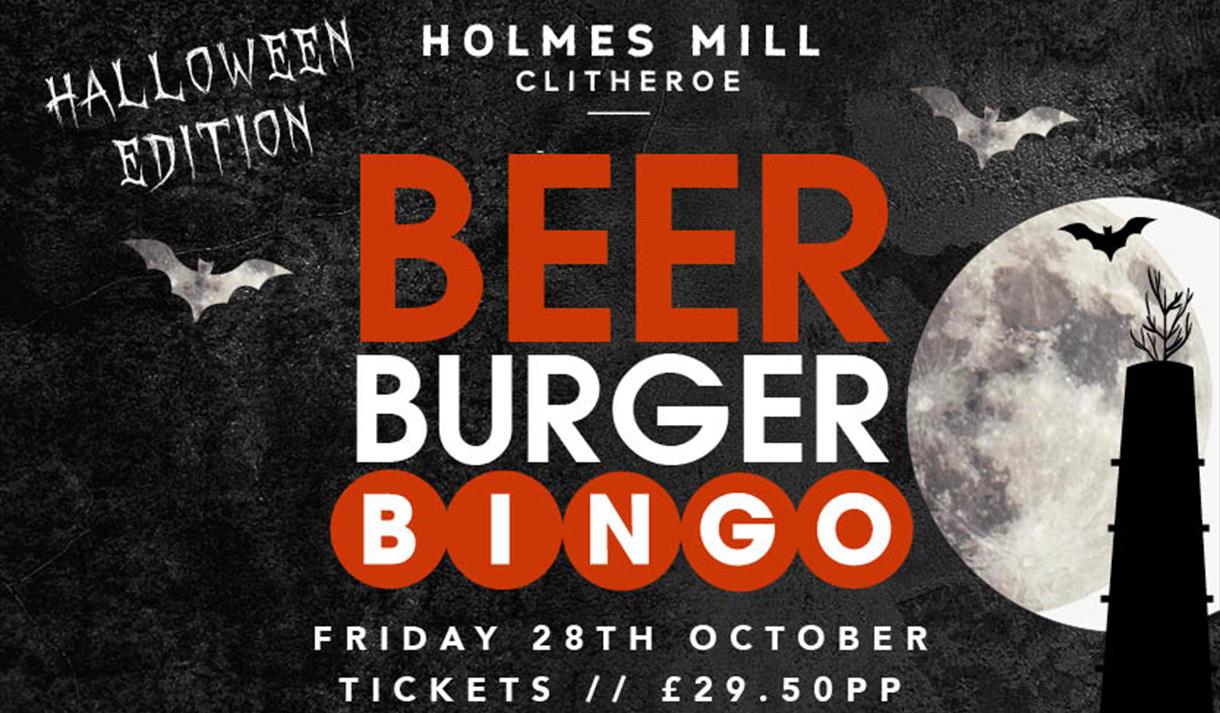 Beer Burger Bingo: Halloween Edition