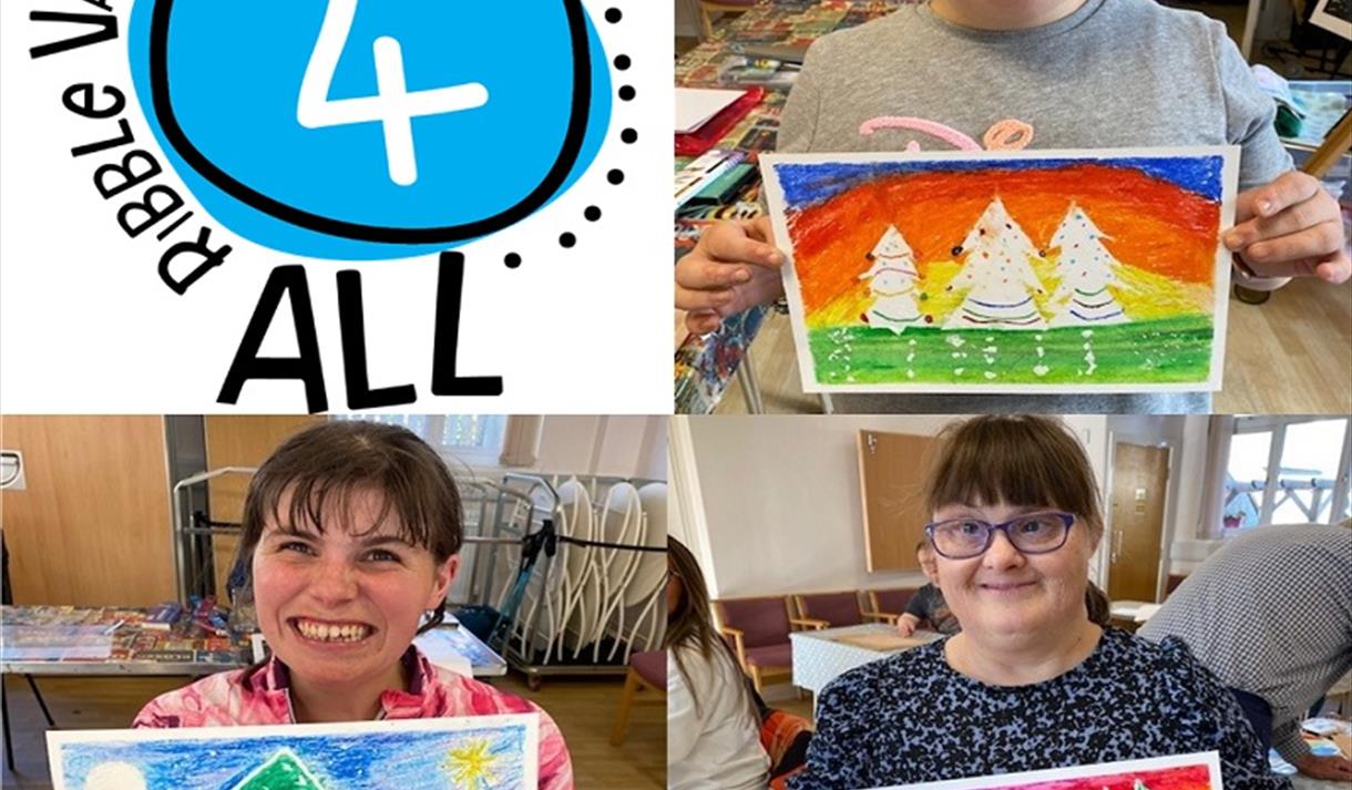 Ribble Valley Art4All Pop-up Christmas Display