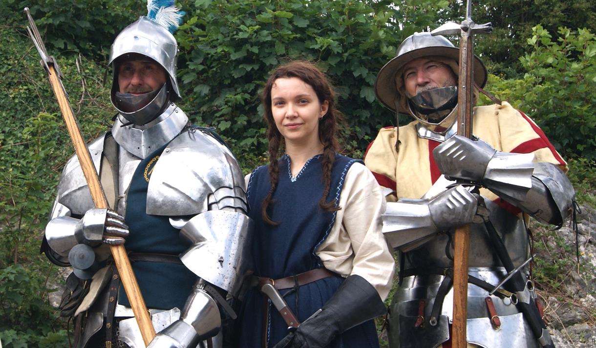 A Day of Knights with the Silver School of Arms at Clitheroe Castle