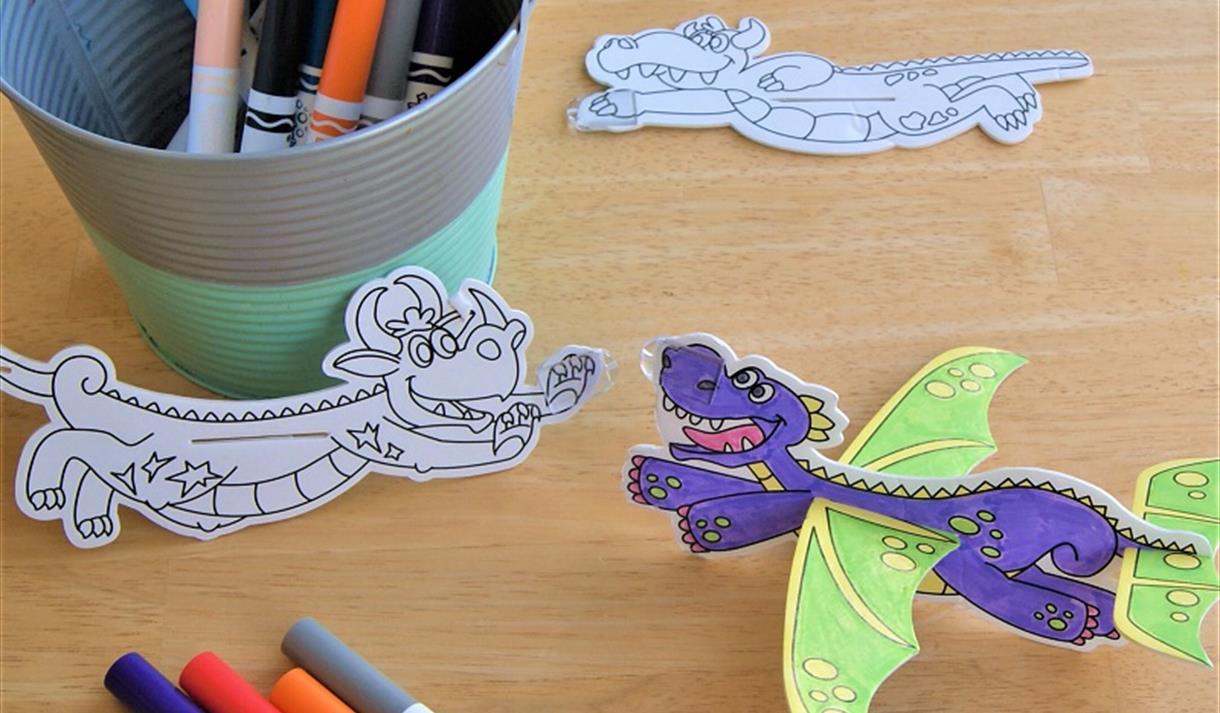 Fiery Dragon Crafts