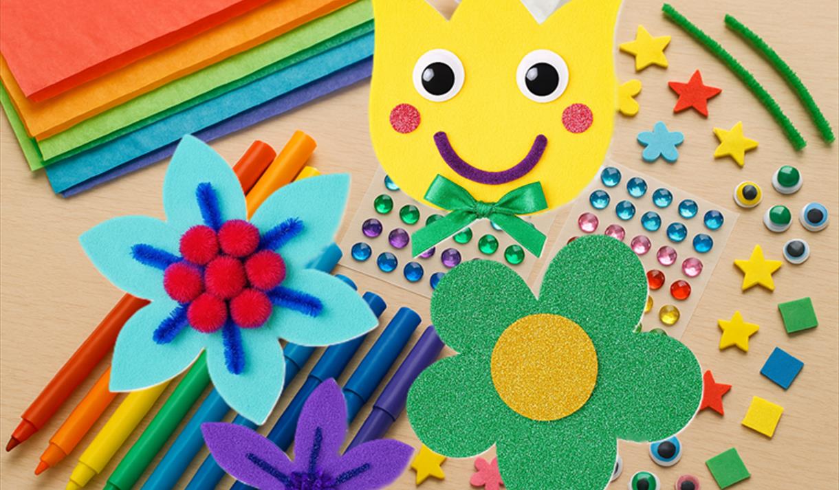 Magical Magnet Flower Crafts at the Museum