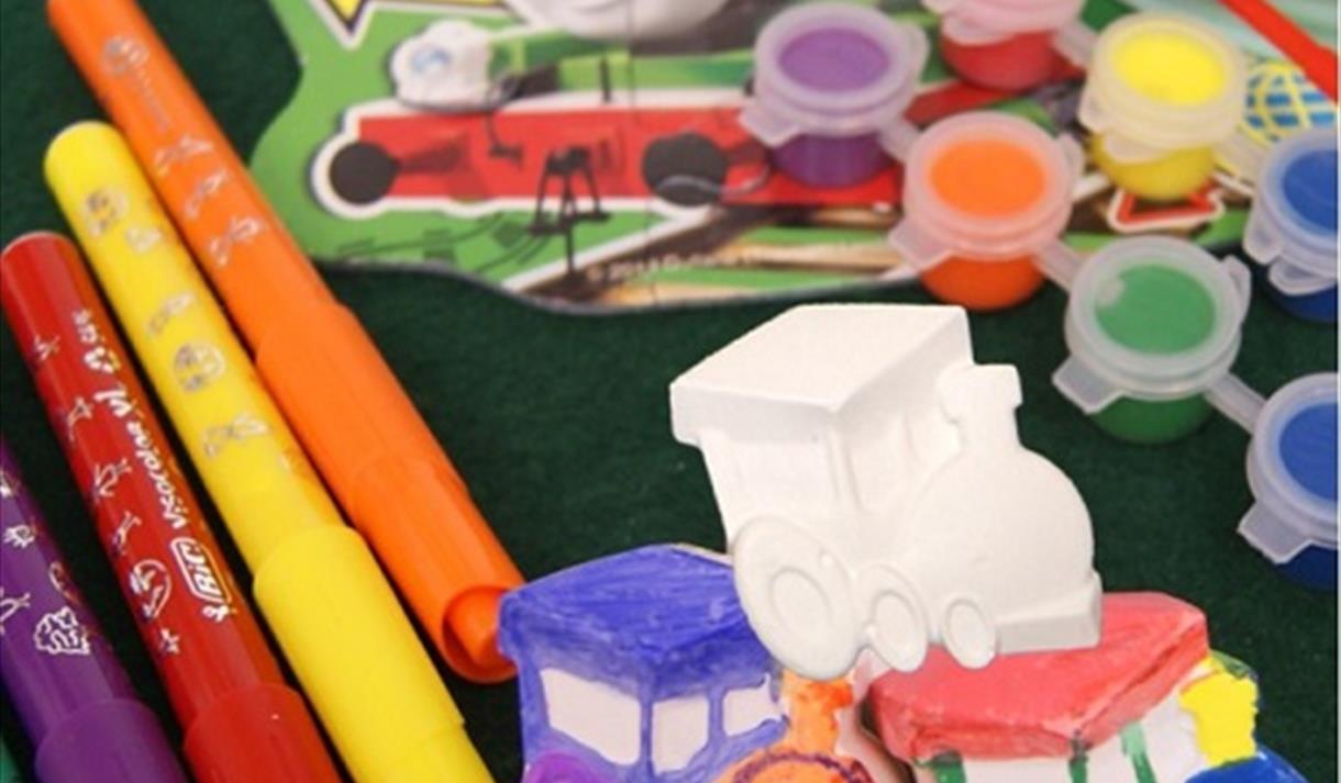 Train-tastic Children's Crafts at the Castle