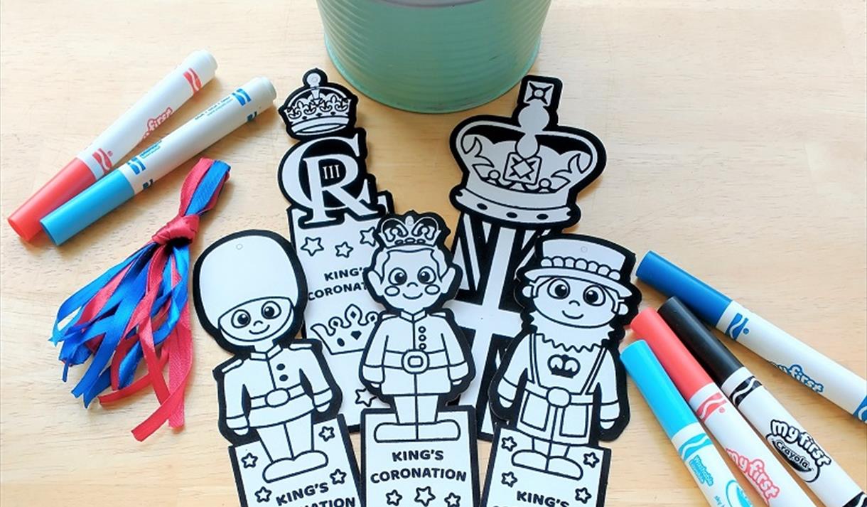 Coronation Bookmarks at the Castle