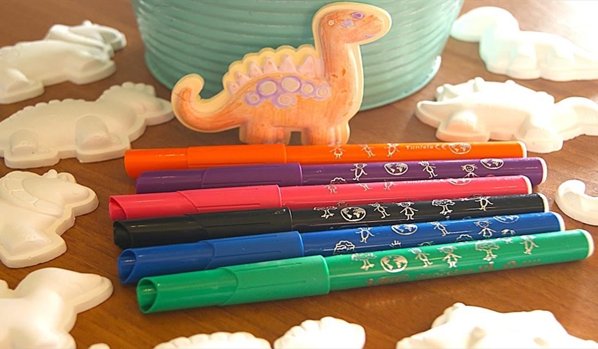 Dino-tastic crafts at the Castle