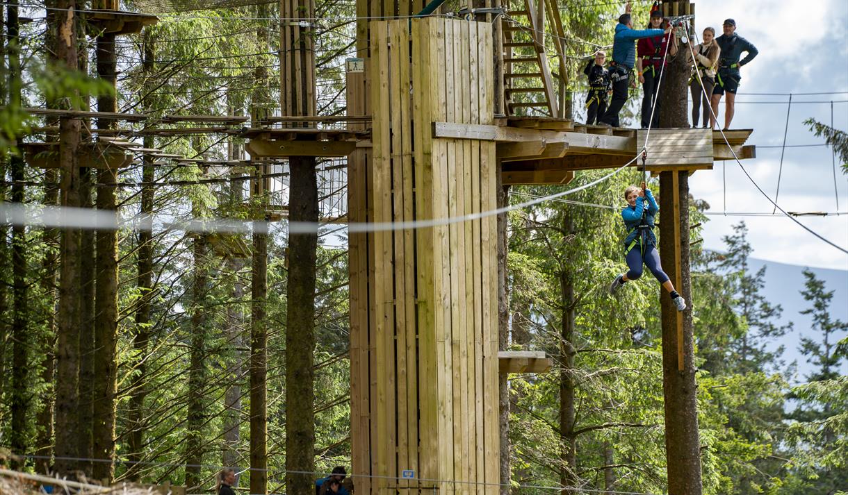 May Half Term at Go Ape Rivington