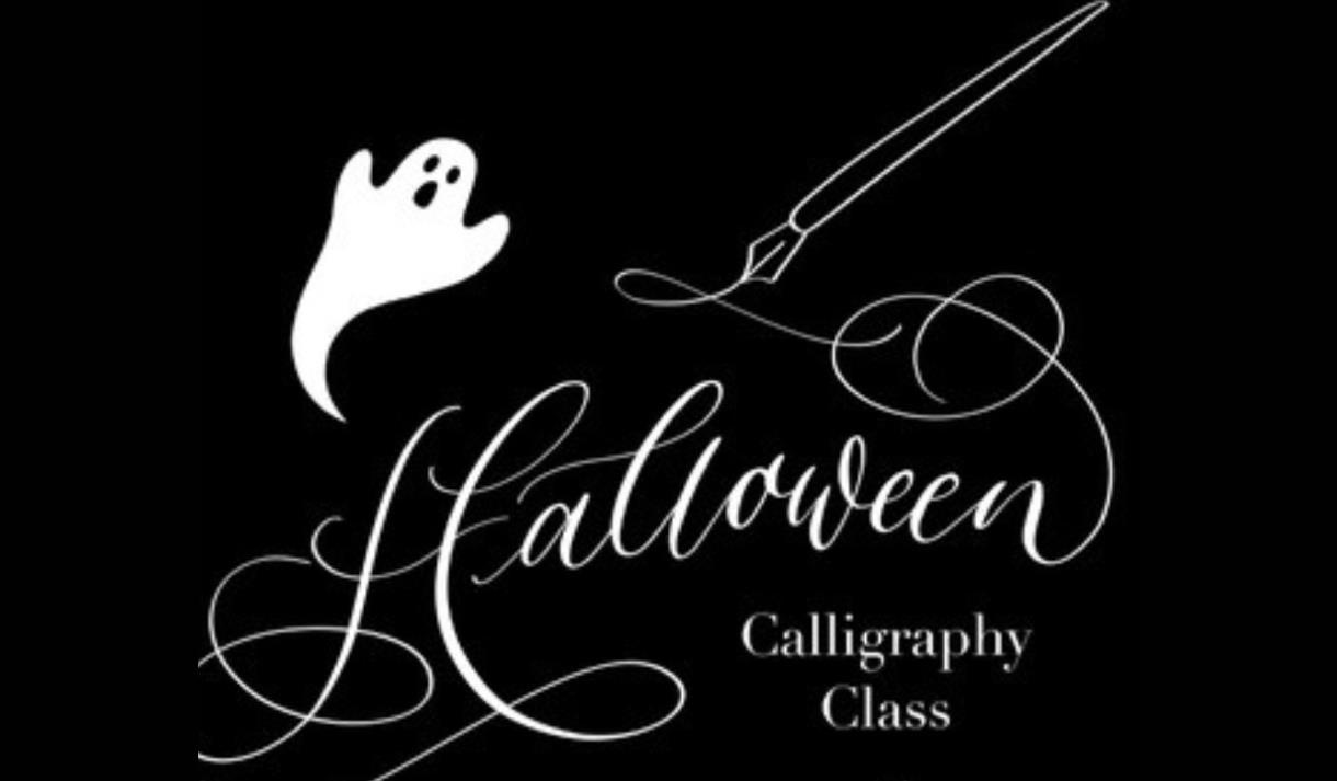 Beginner's Halloween Calligraphy Class