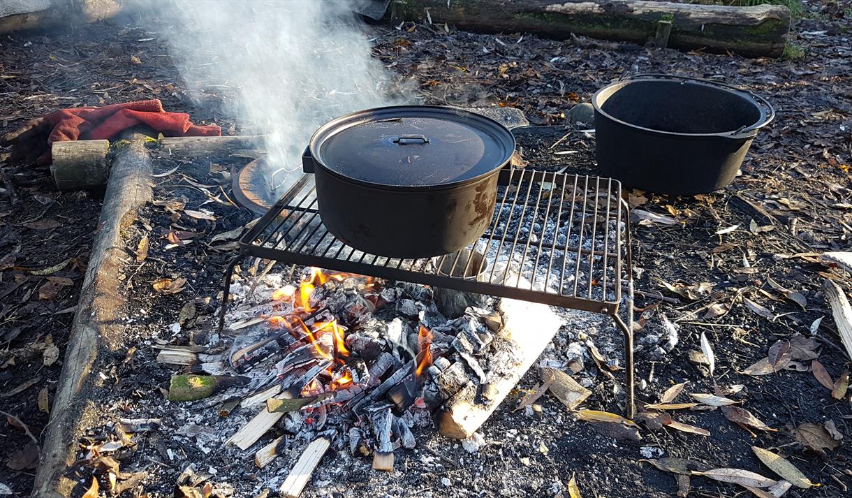 Fire Lighting and Campfire Cooking Wild Workshop
