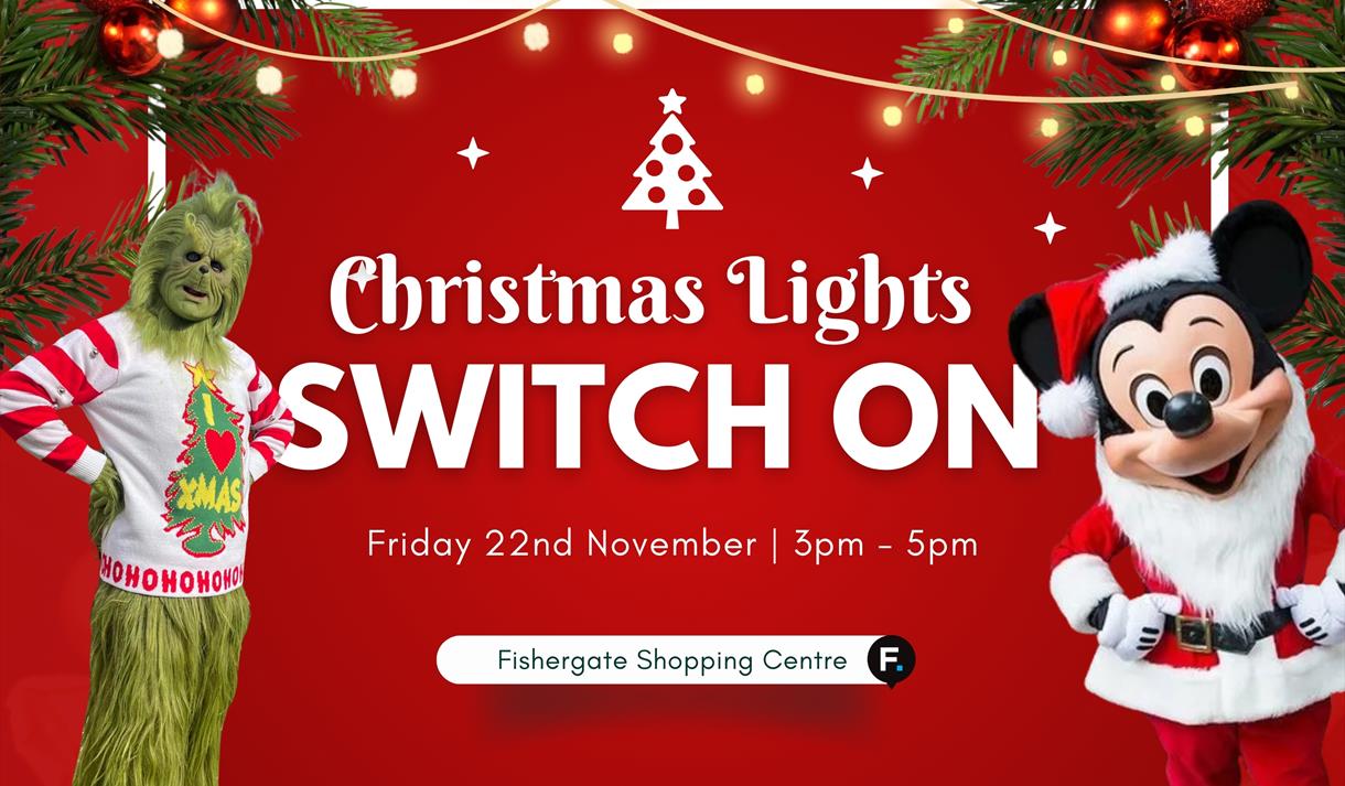 Light Switch On at Fishergate Shopping Centre