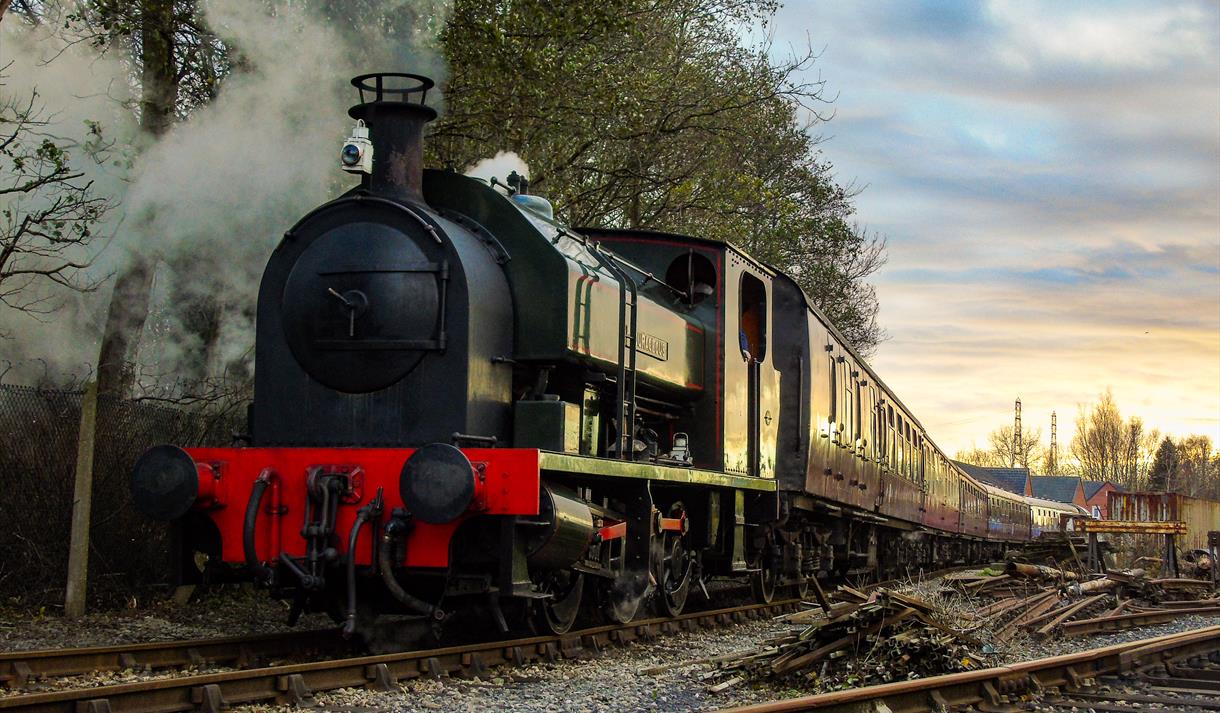 Spring Steam on the Docks at Ribble Steam Railway