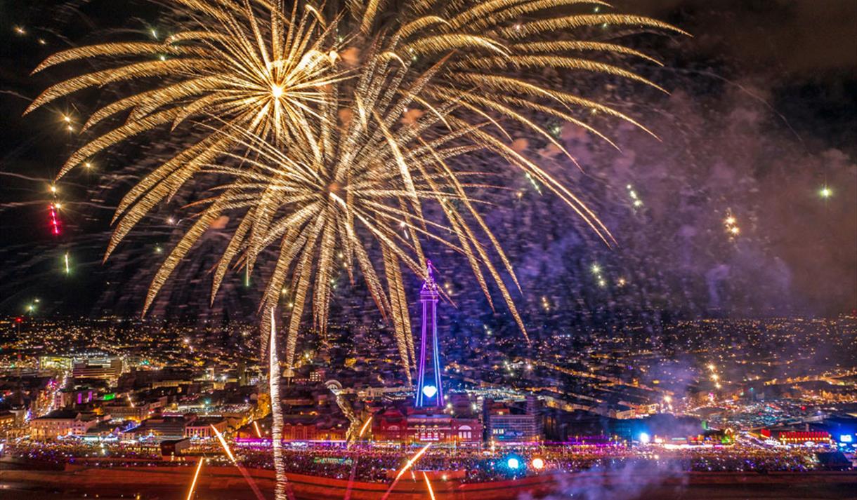 World Fireworks Championship Blackpool Fireworks in Blackpool