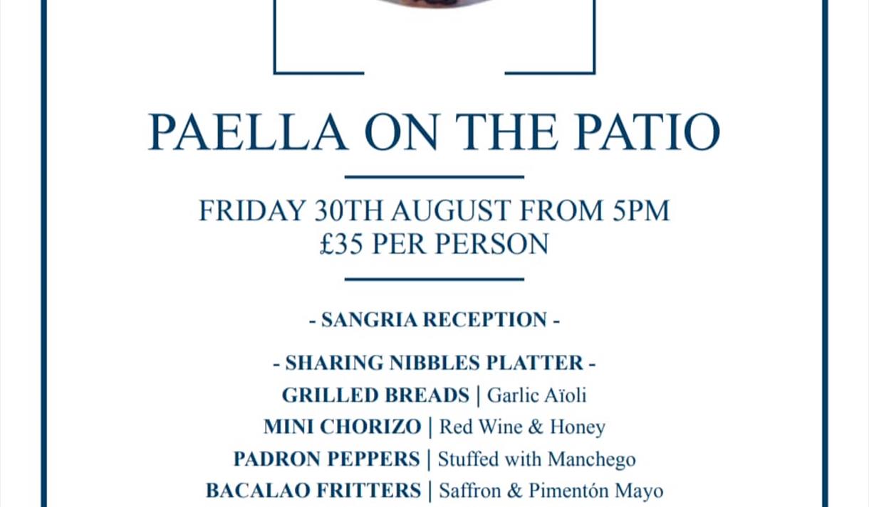 Paella On The Patio