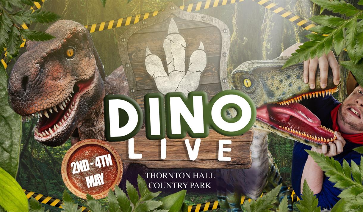Dino Live at Thornton Hall Country Park