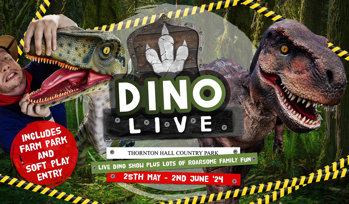 Dino Live at Thornton Hall Country Park